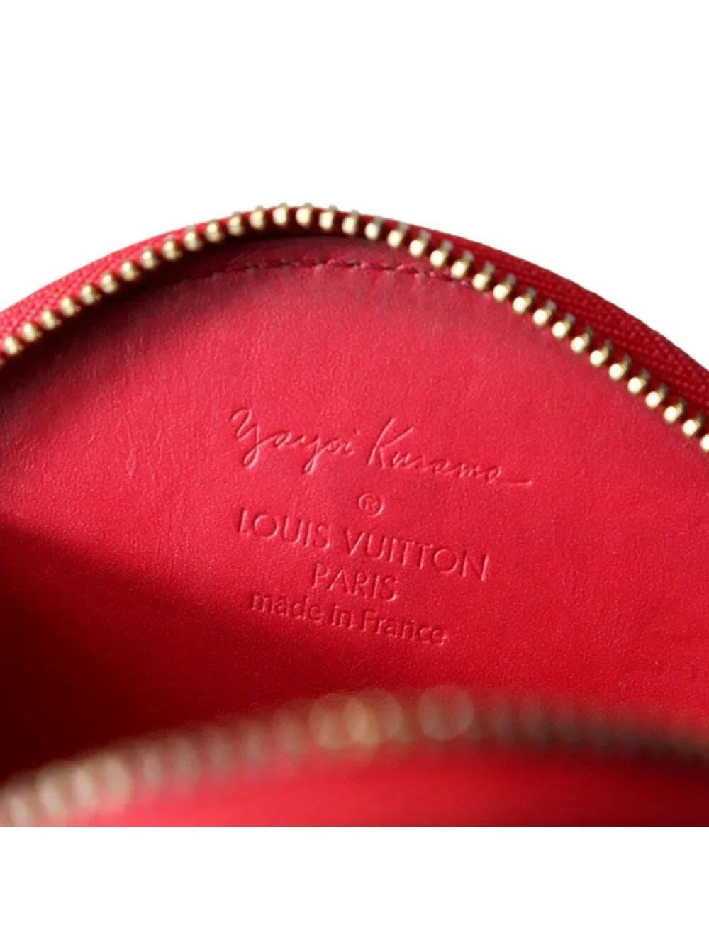 Louis Vuitton Porto Monechapo Vernis Coin Purse Dot Pattern Yayoi Kusama